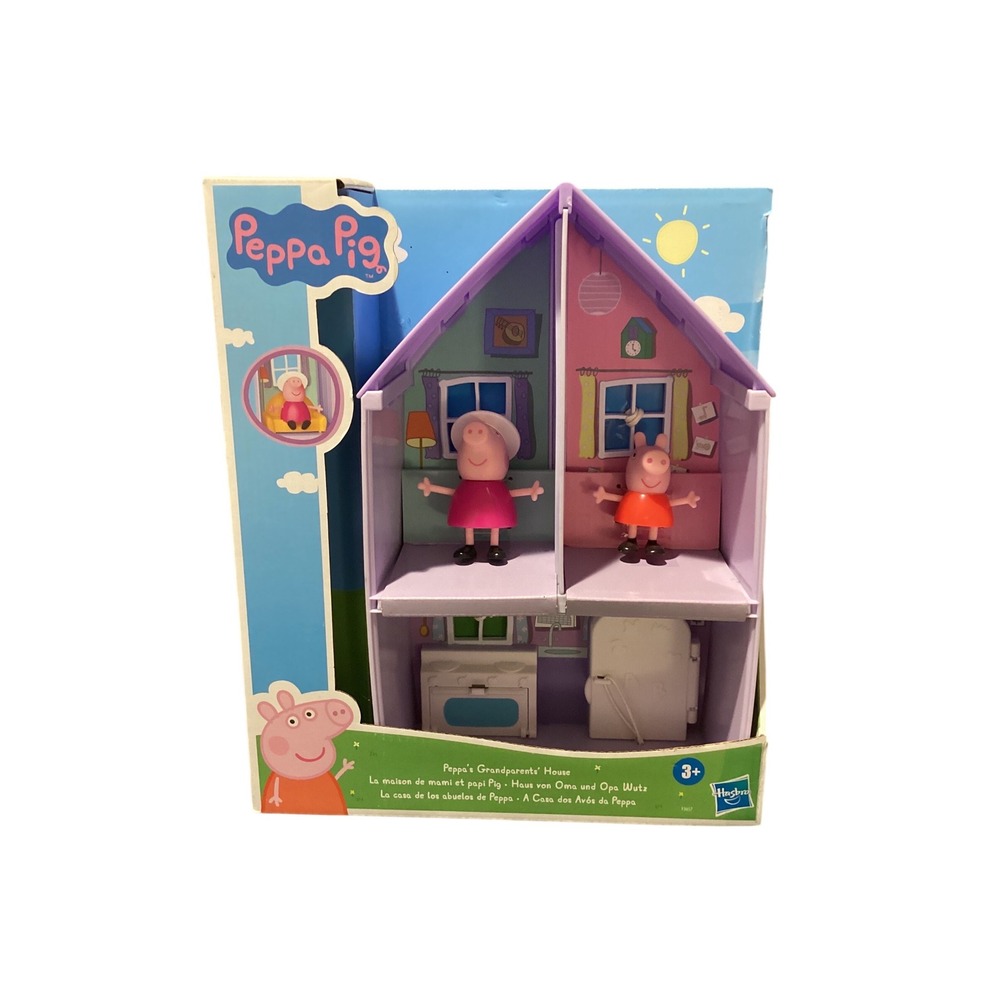 Peppa Pig Grandparents House Playset Hasbro F3637 Includes Peppa and Granny Pig